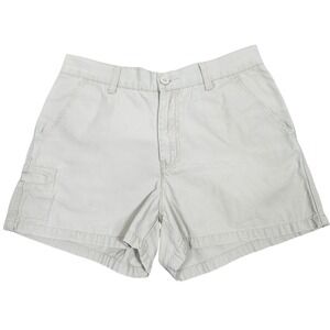 American Eagle Outfitters Cargo‎ Khakis Shorts Women's Size 6 Tan Cotton Casual